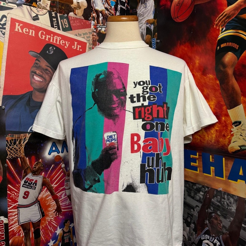 Vintage 90s Ray Charles Diet Pepsi Promo Tee You Got the Right One 2XL